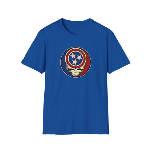 Grateful Dead - Tennessee State Flag Stealie Grateful Dead T-Shirt - StealieShop